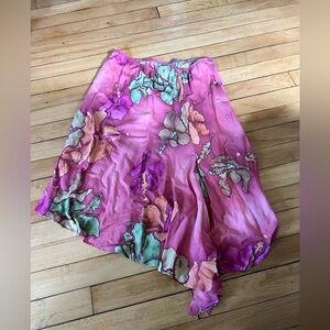 Jam’s World vintage pink floral retro skirt